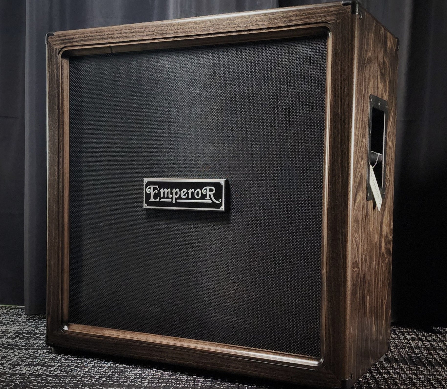 A 4x12 guitar speaker cabinet