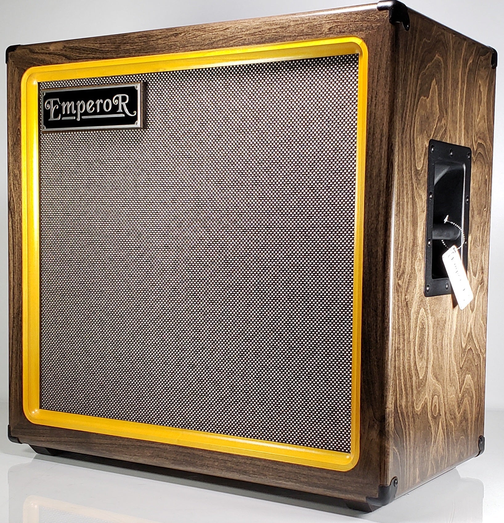 an oversized 2x12 guitar speaker cabinet