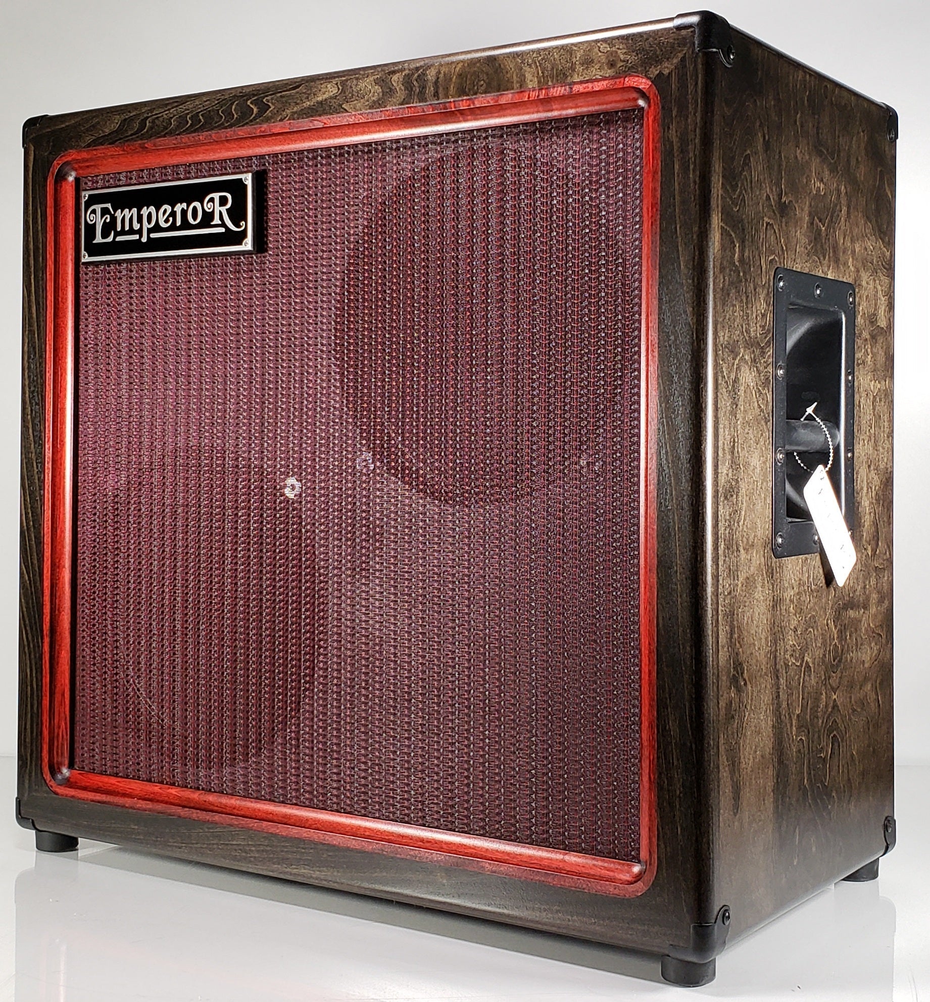 an oversized 2x12 guitar speaker cabinet