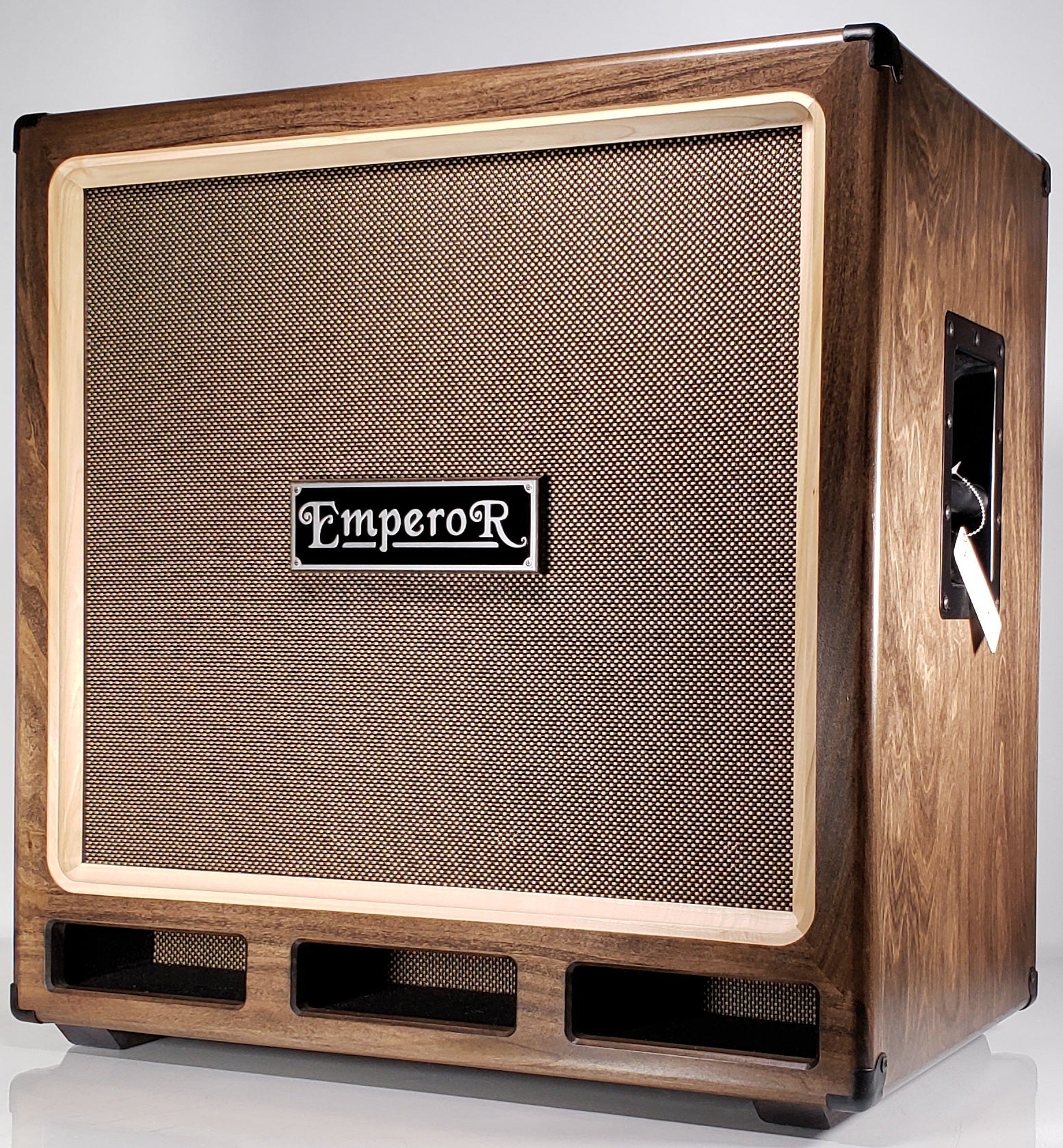 a custom made 4x10 bass speaker cabinet