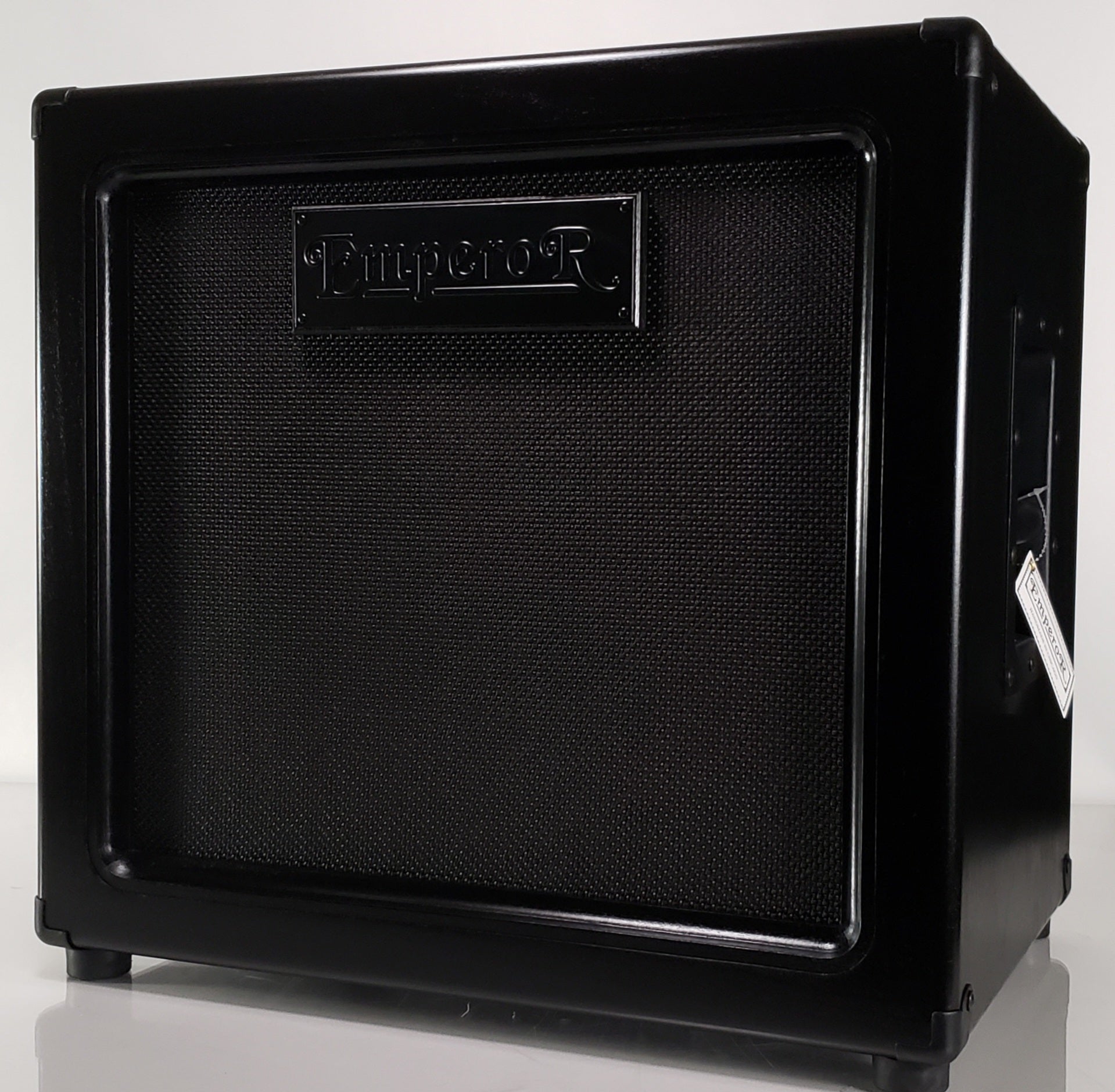 Blackened 1x12 RS Guitar Cabinet - Emperor Cabinets