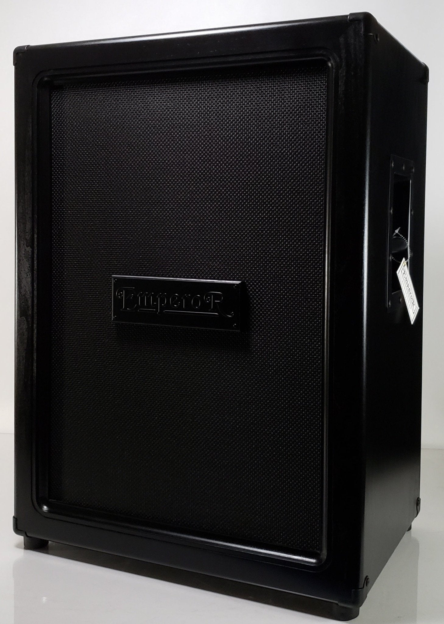 Blackened 2x12 RS Vertical Guitar Cabinet - Emperor Cabinets