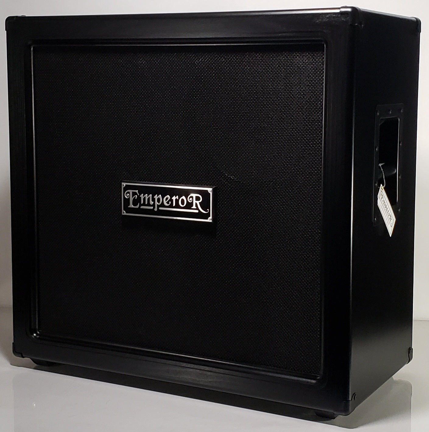 Blackened 4x12 RS Guitar Cabinet - Emperor Cabinets