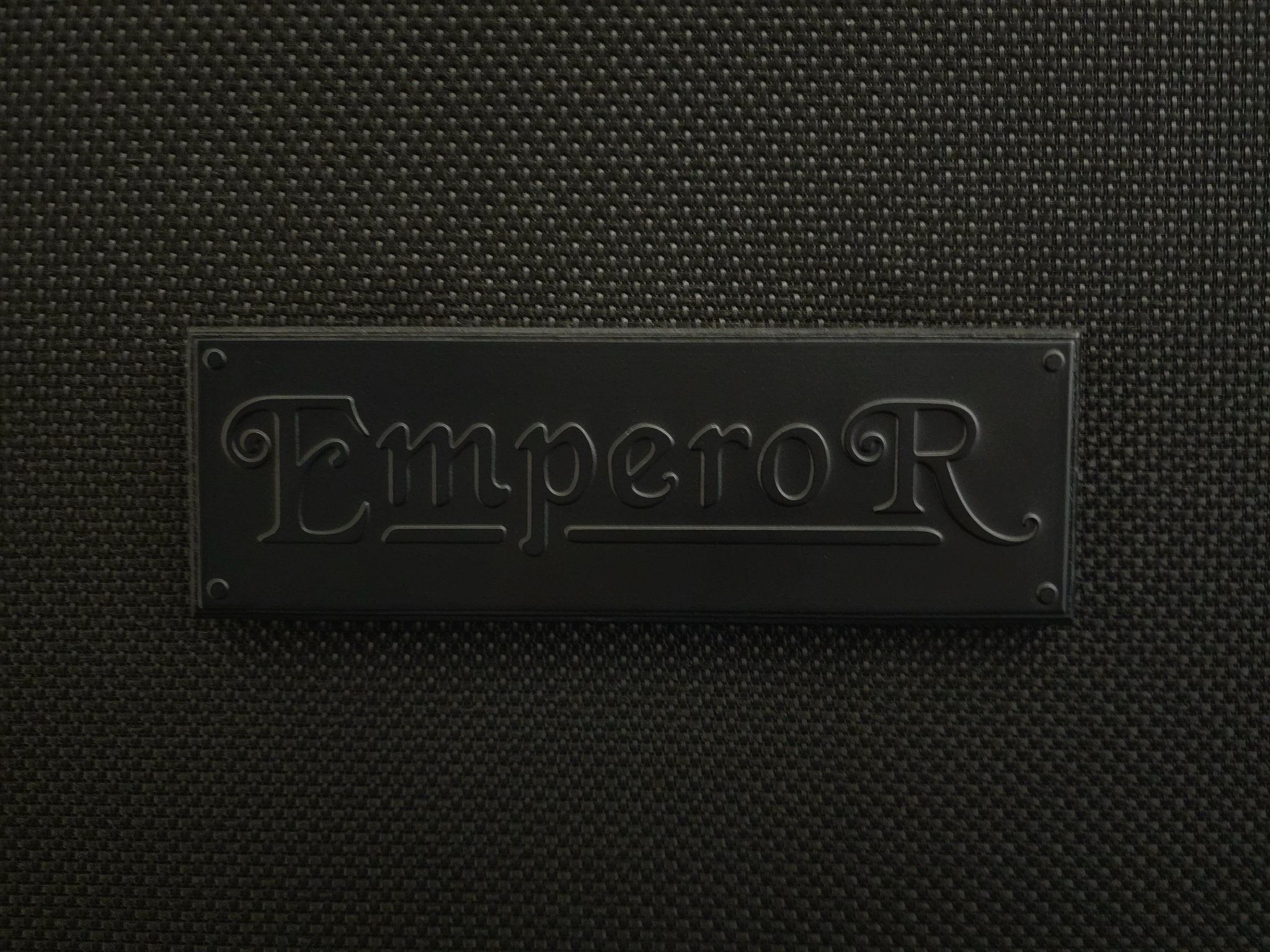 a black version of the emperor logo
