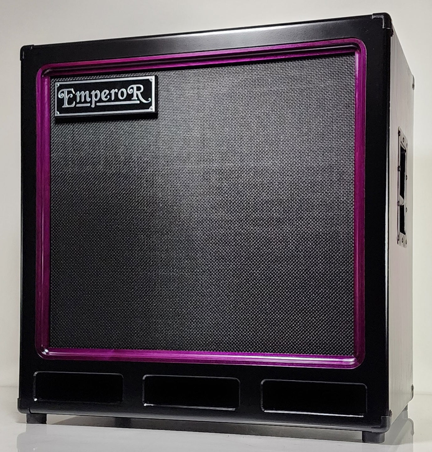 Blackened 2x12 XL Bass Cabinet - Emperor Cabinets