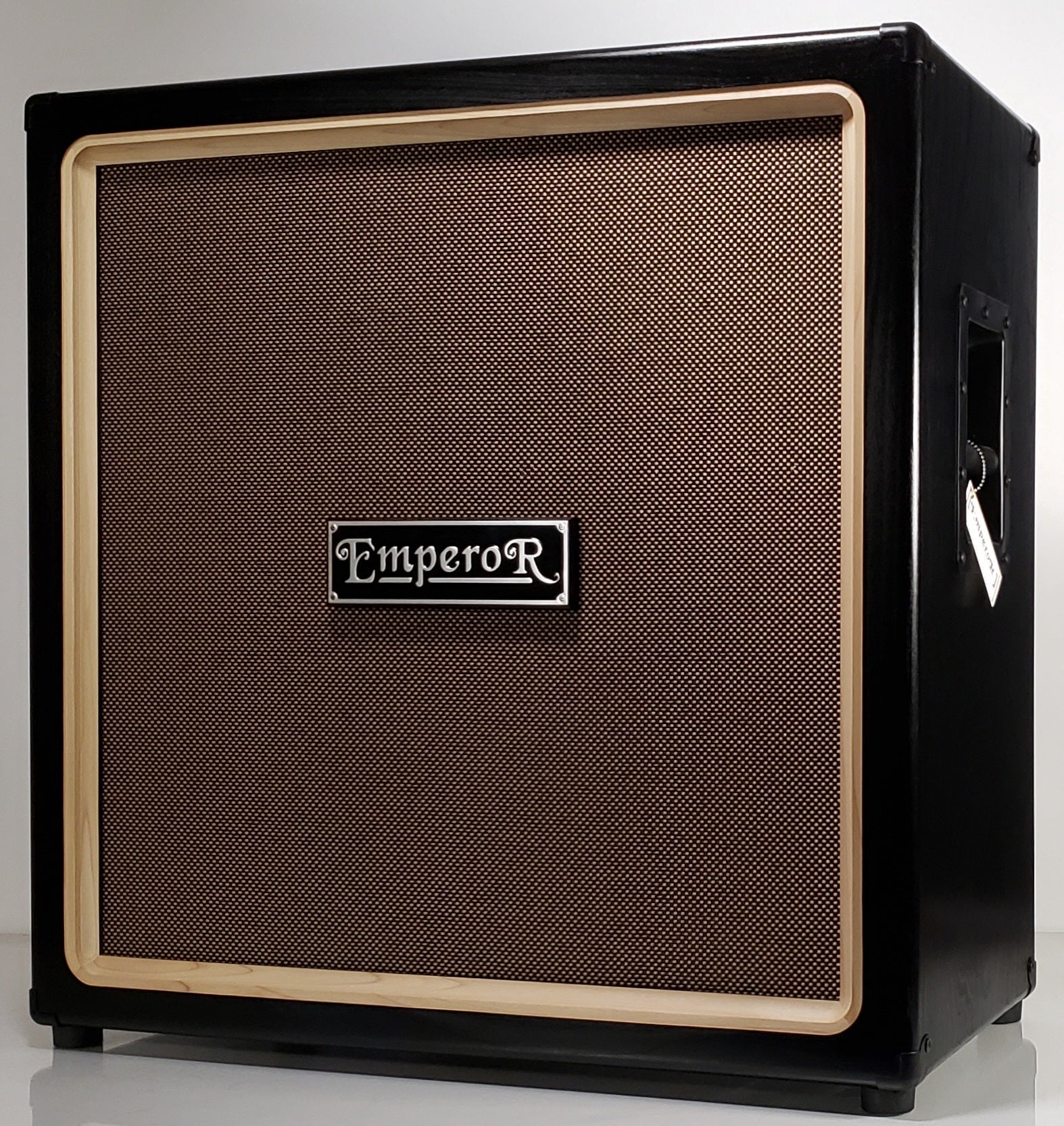 Blackened 4x12 SS Guitar Cabinet - Emperor Cabinets