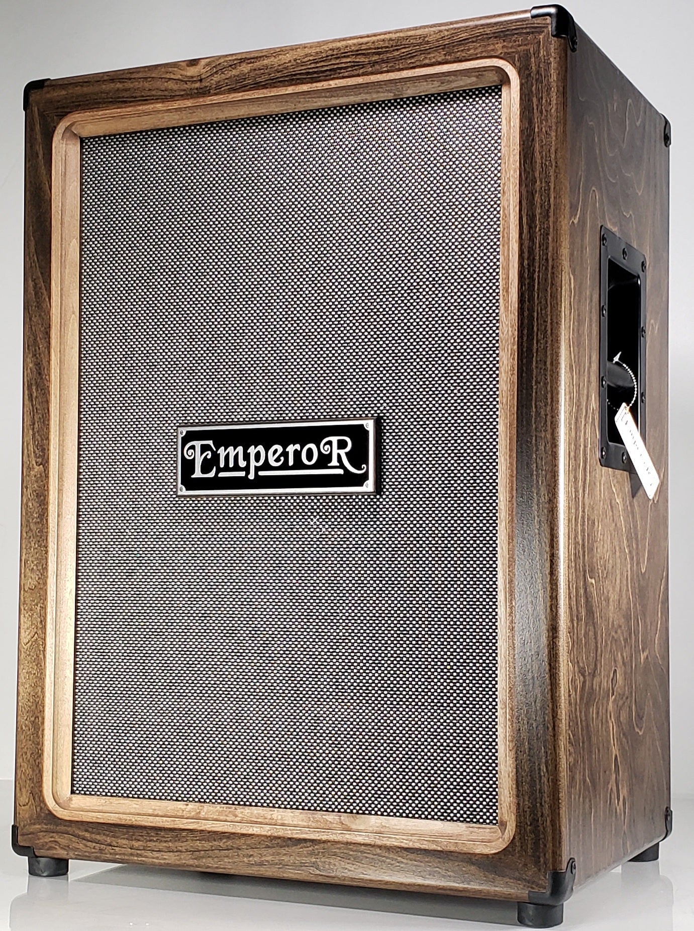 a beautiful vertical 2x12 guitar speaker cabinet
